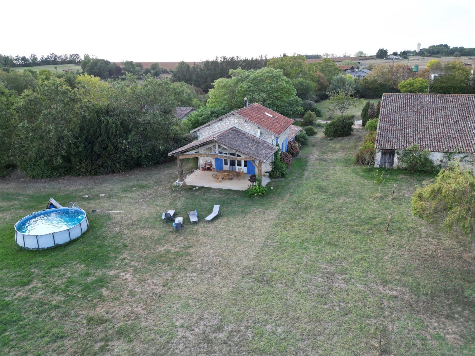 Maison 3 Chambres, Piscine, 2 Hectares De Jardin La Sauvetat-du-Dropt Exterior foto